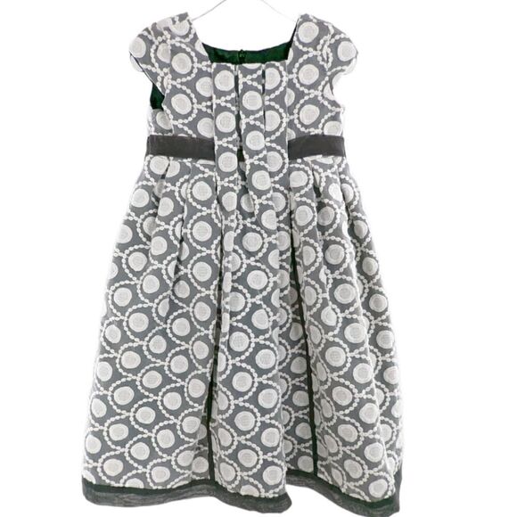 Isobella & Chloe embroidered & pleated overskirt party dress size 4T - Picture 2 of 8